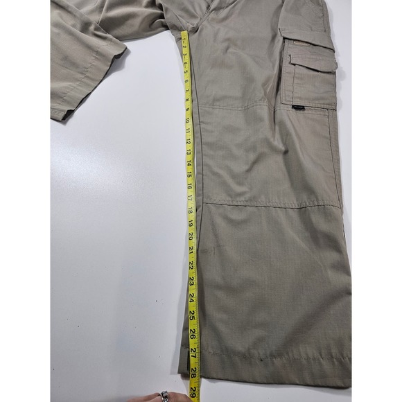 Tru spec size 20 women's conceal carry tan cargo work tactile pants EUC * - Picture 3 of 6